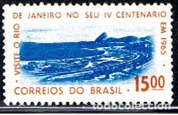 Sellos: BRASIL // YVERT 758 // 1964-65 ... NUEVO