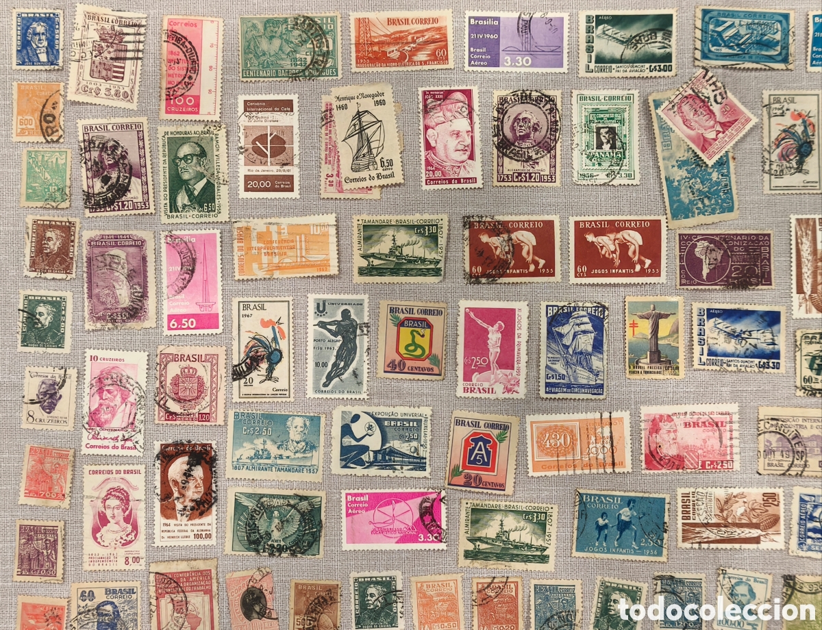 Sellos: Sellos de pa&iacute;ses, Brasil 2 - Foto 2