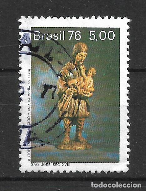 Sellos: brasil 1976 #1486 san jose escultura - 16/2