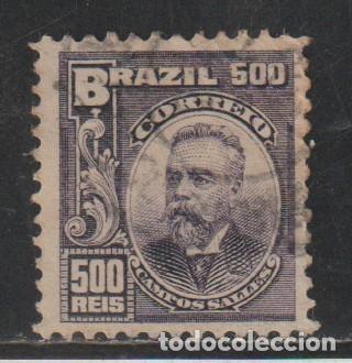 Sellos: BRASIL // YVERT 135 // 1906 ... USADO