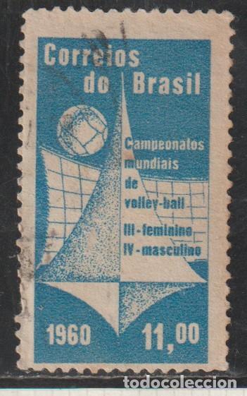 Sellos: BRASIL // YVERT 697 // 1960 ... USADO