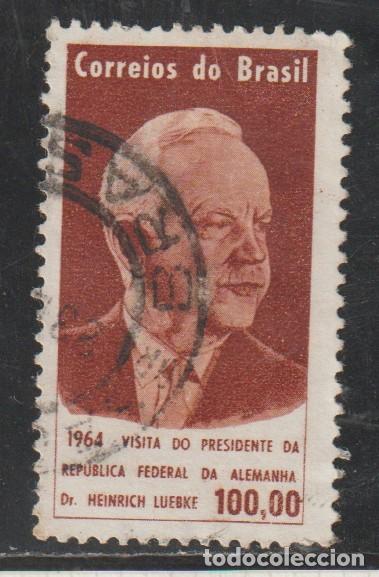Sellos: BRASIL // YVERT 756 // 1964 ... USADO