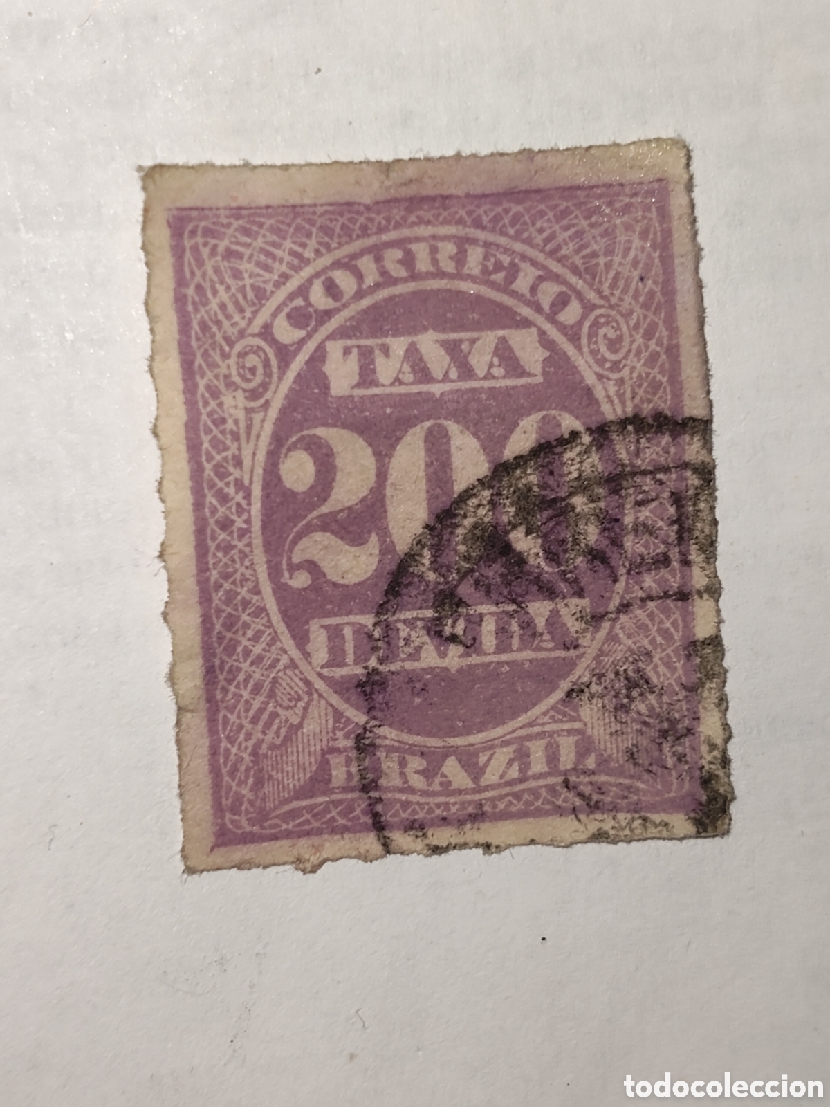 Sellos: Sello de Brasil portes debidos a&ntilde;o 1890-93 usados