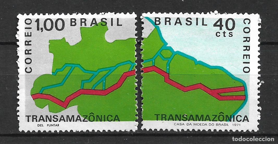 Sellos: brasil 1971 # 1189-1190 usado - 23/2