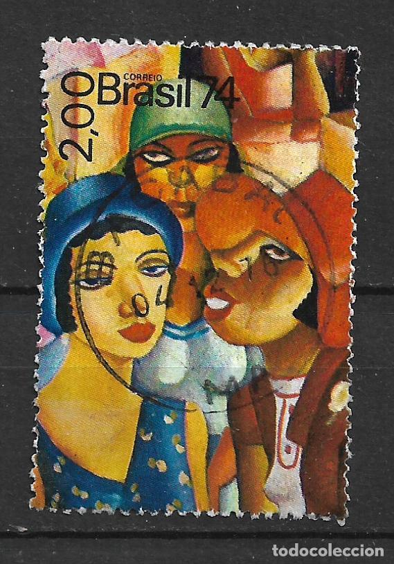 Sellos: brasil 1974 # 1360 usado - 23/3