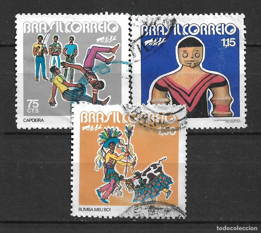 Sellos: brasil 1972 # 1236-1238 usado - 23/3