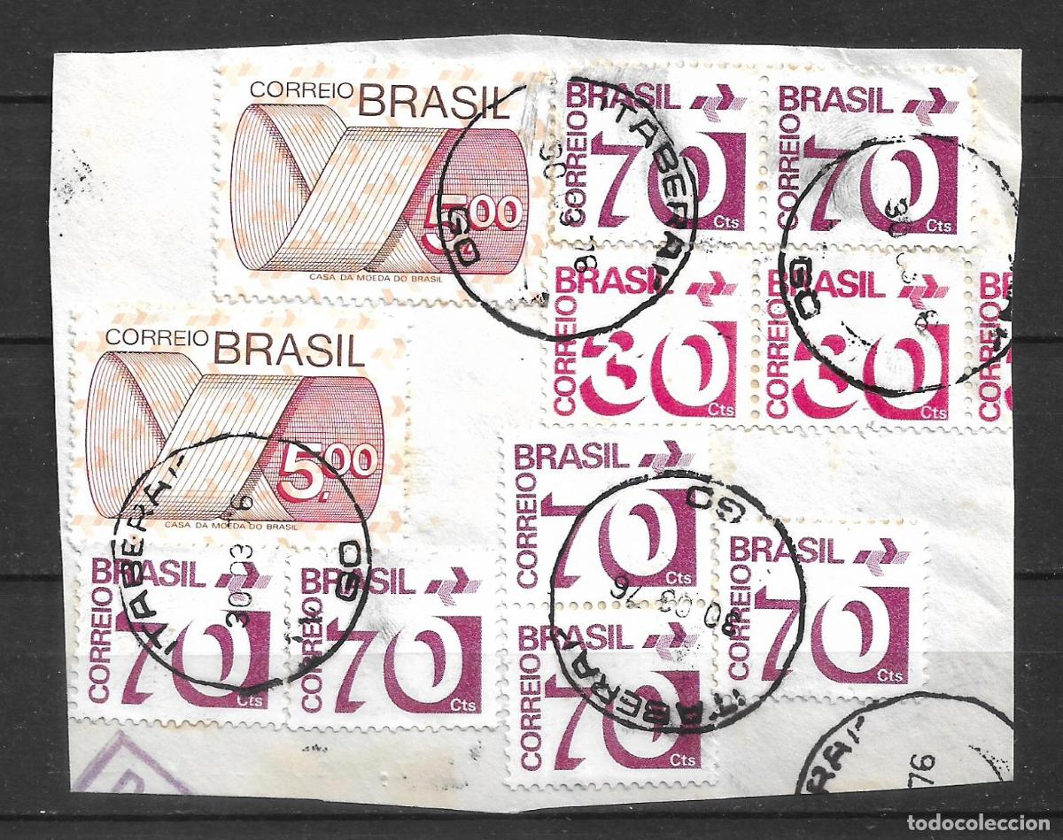 Sellos: brasil 1972-75 sellos usado - 32/2