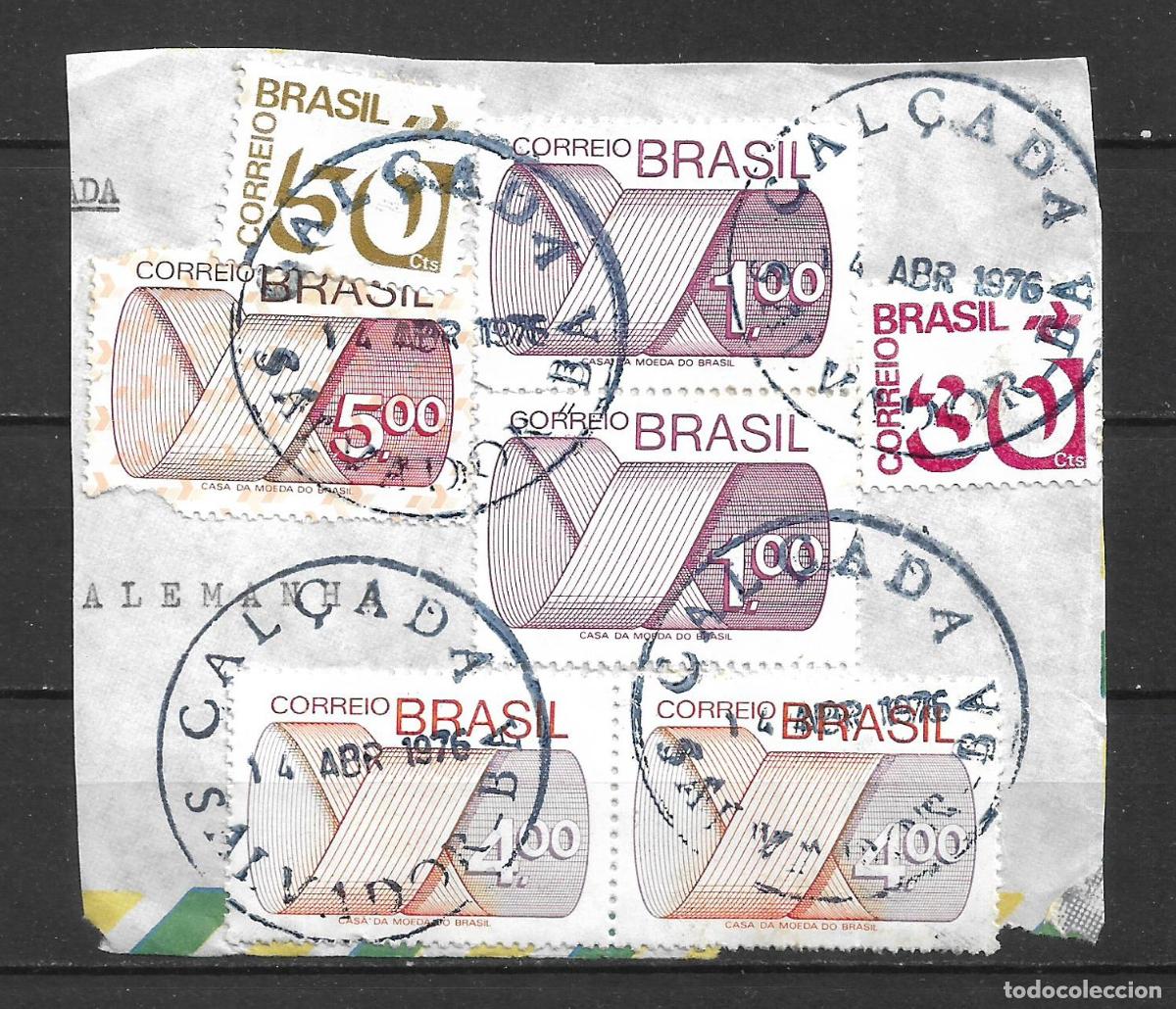 Sellos: brasil 1972-75 sellos usado - 32/2