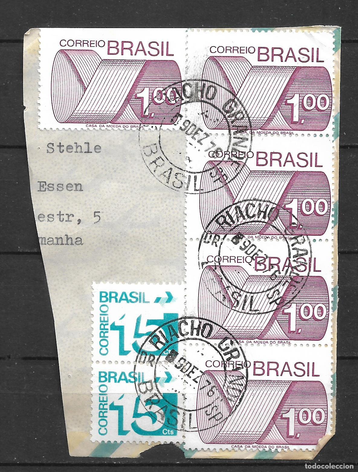 Sellos: brasil 1972-75 sellos usado - 32/2