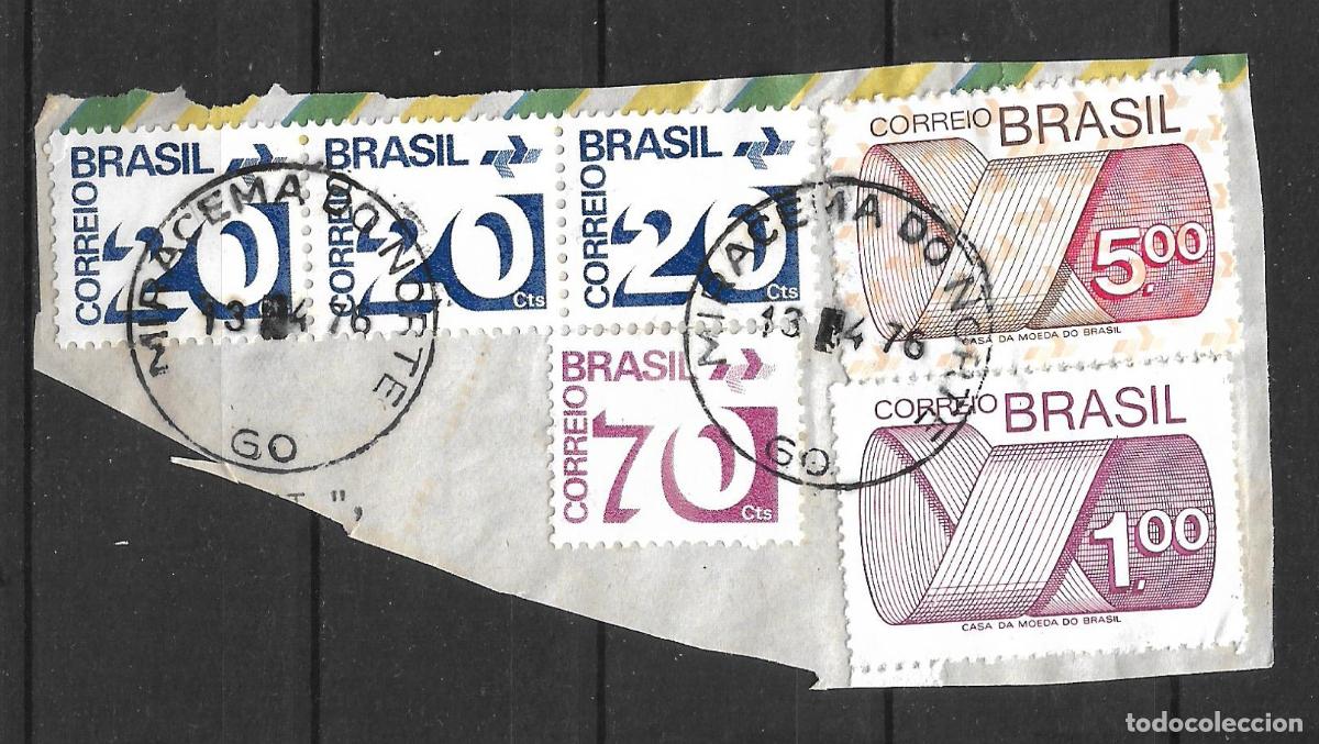 Sellos: brasil 1972-75 sellos usado - 32/2