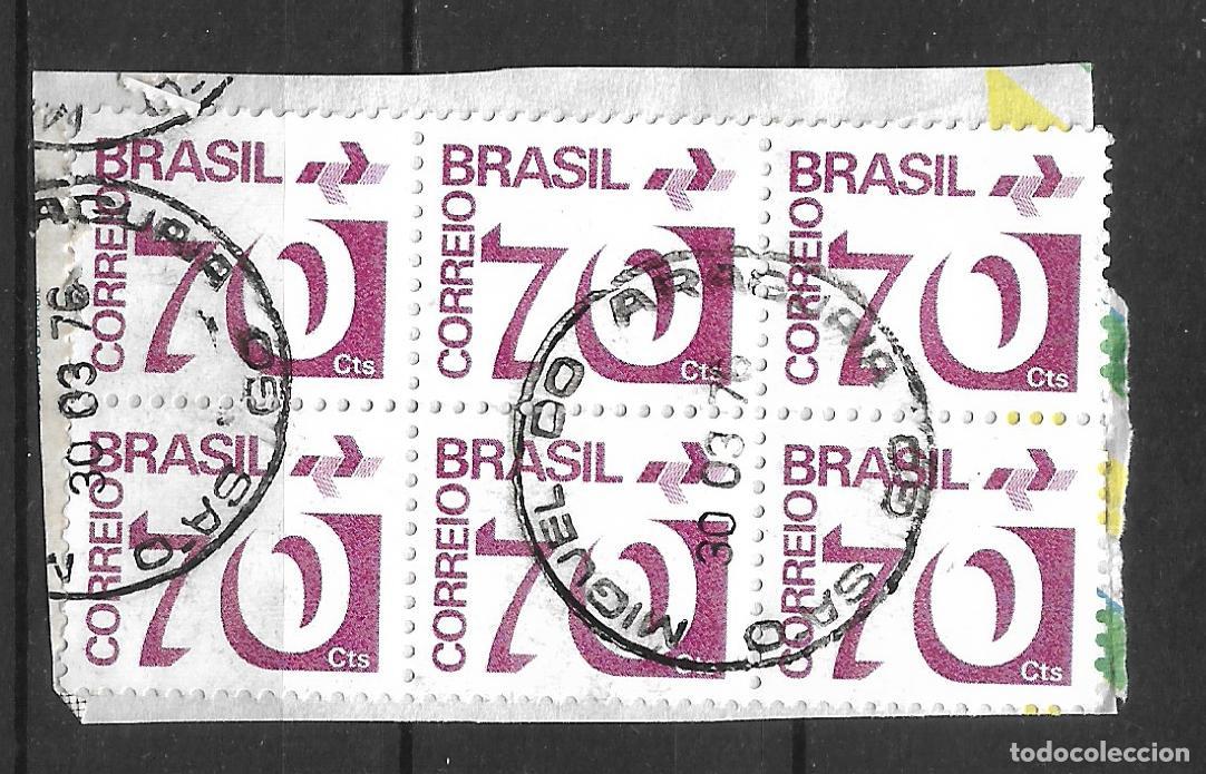 Sellos: brasil 1972-75 sellos usado - 32/2