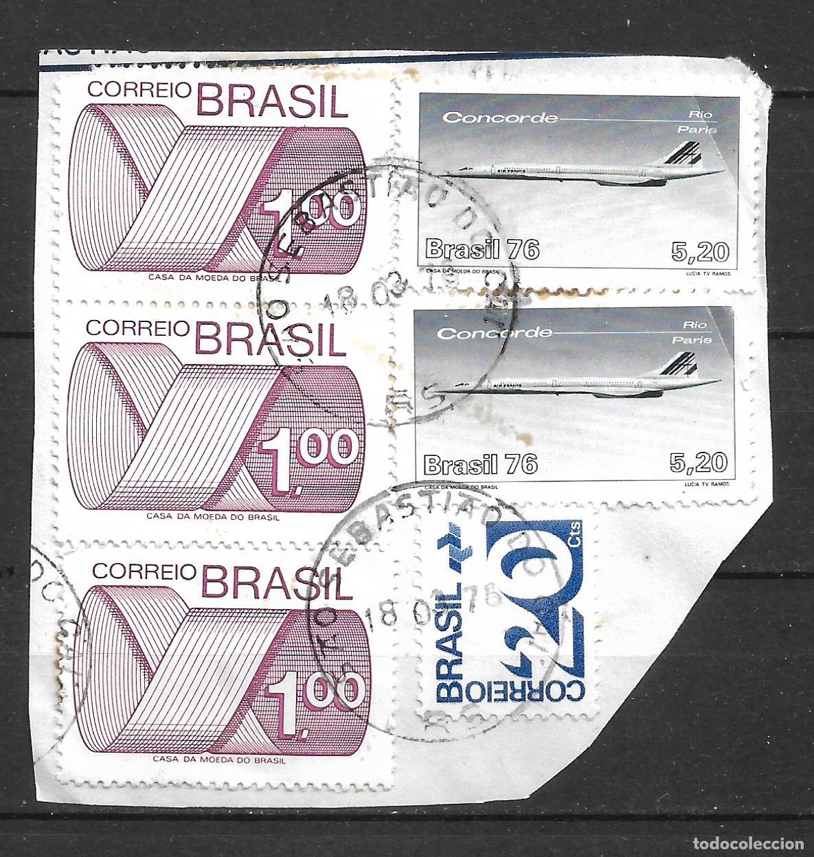 Sellos: brasil 1972-75 sellos usado - 32/2