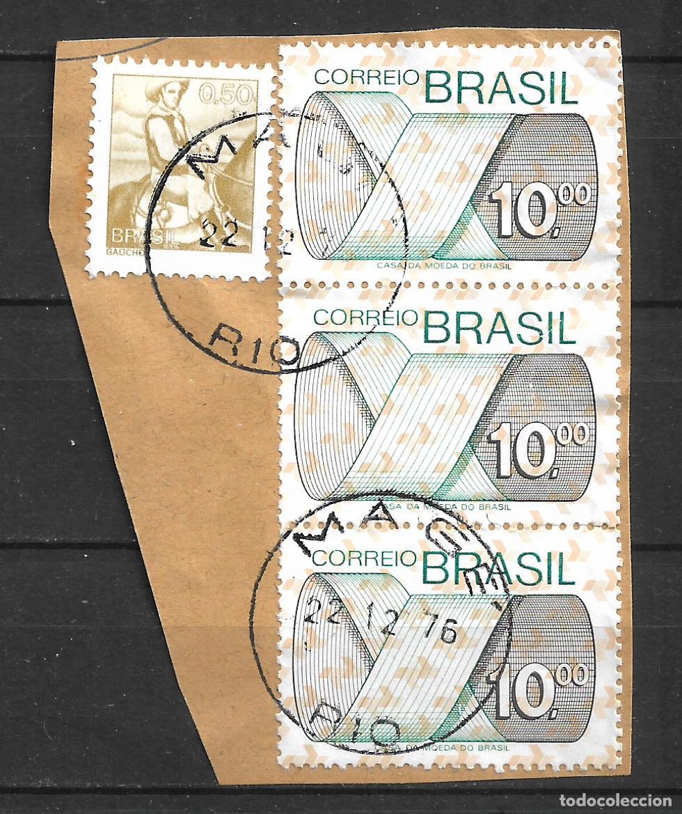 Sellos: brasil 1972-75 sellos usado - 32/2
