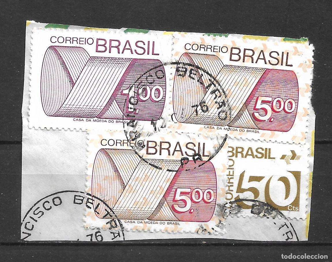 Sellos: brasil 1972-75 sellos usado - 32/2