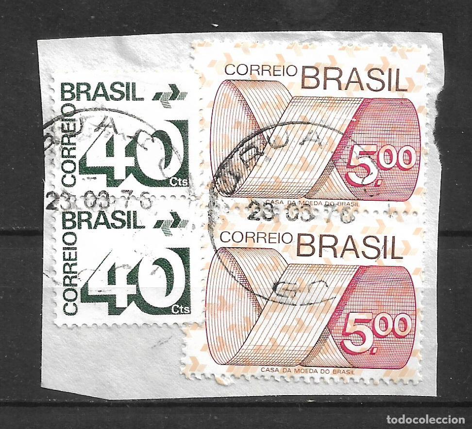 Sellos: brasil 1972-75 sellos usado - 32/2