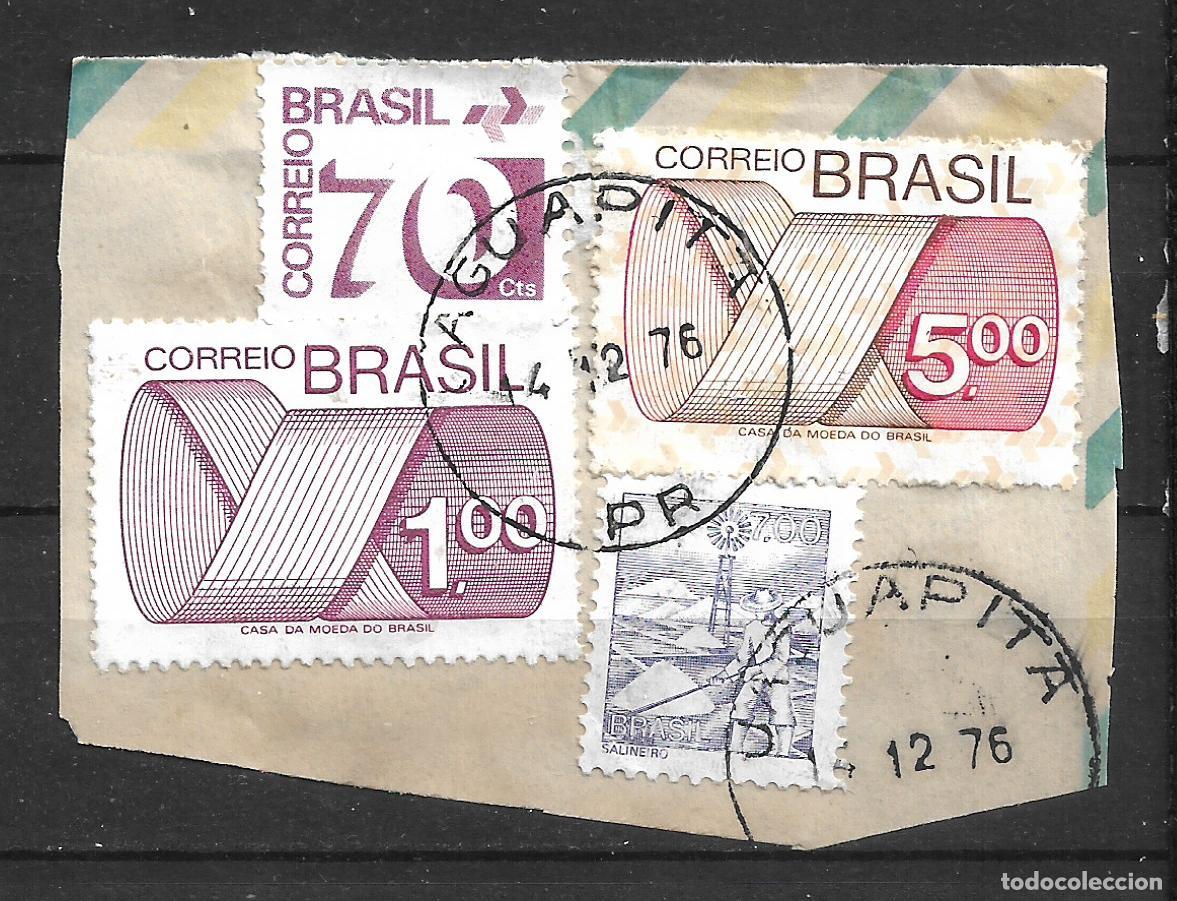 Sellos: brasil 1972-75 sellos usado - 32/2