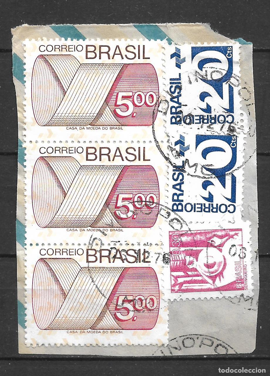 Sellos: brasil 1972-75 sellos usado - 32/2