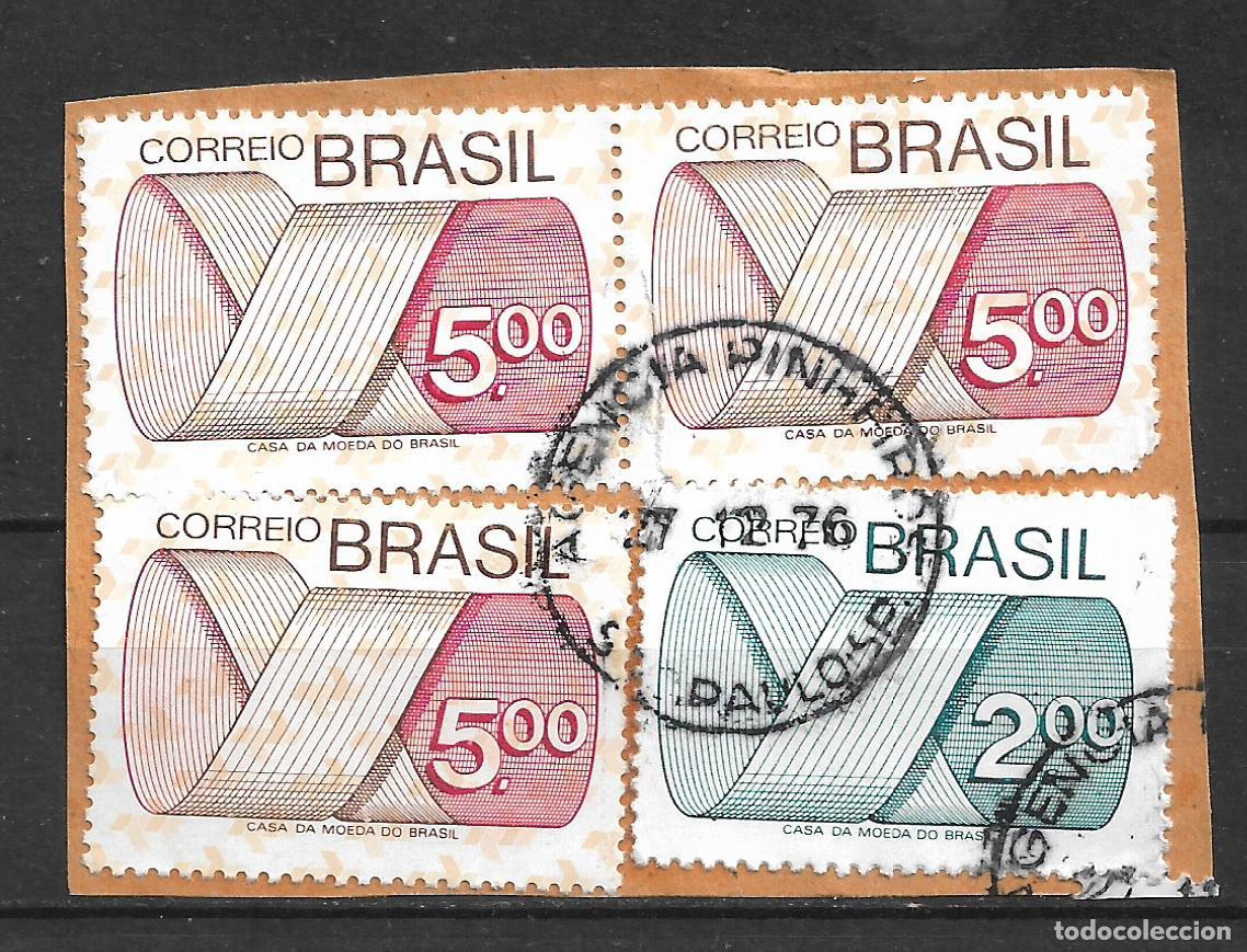 Sellos: brasil 1972-75 sellos usado - 32/2