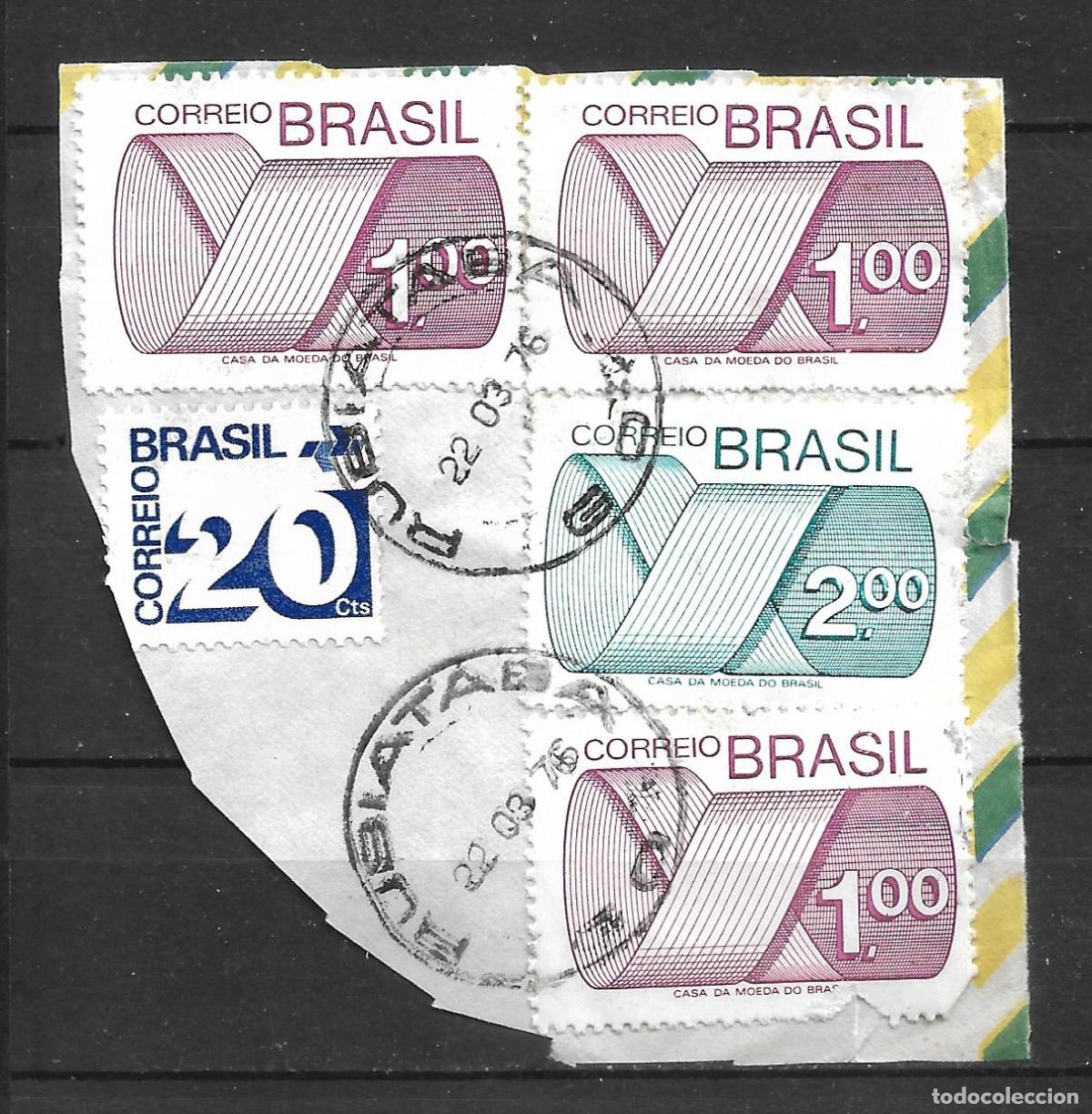 Sellos: brasil 1972-75 sellos usado - 32/2