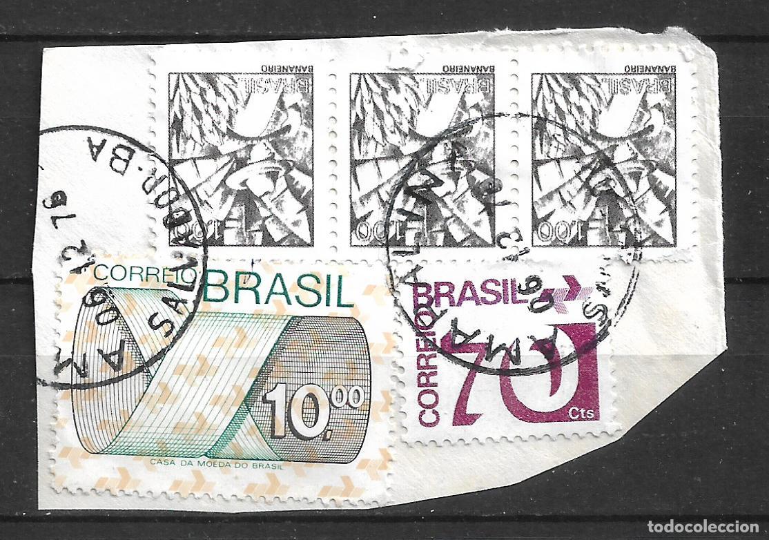 Sellos: brasil 1972-75 sellos usado - 32/2