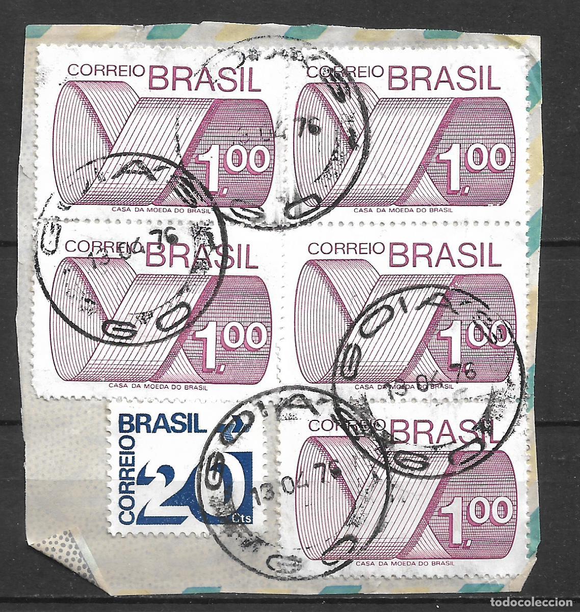 Sellos: brasil 1972-75 sellos usado - 32/2
