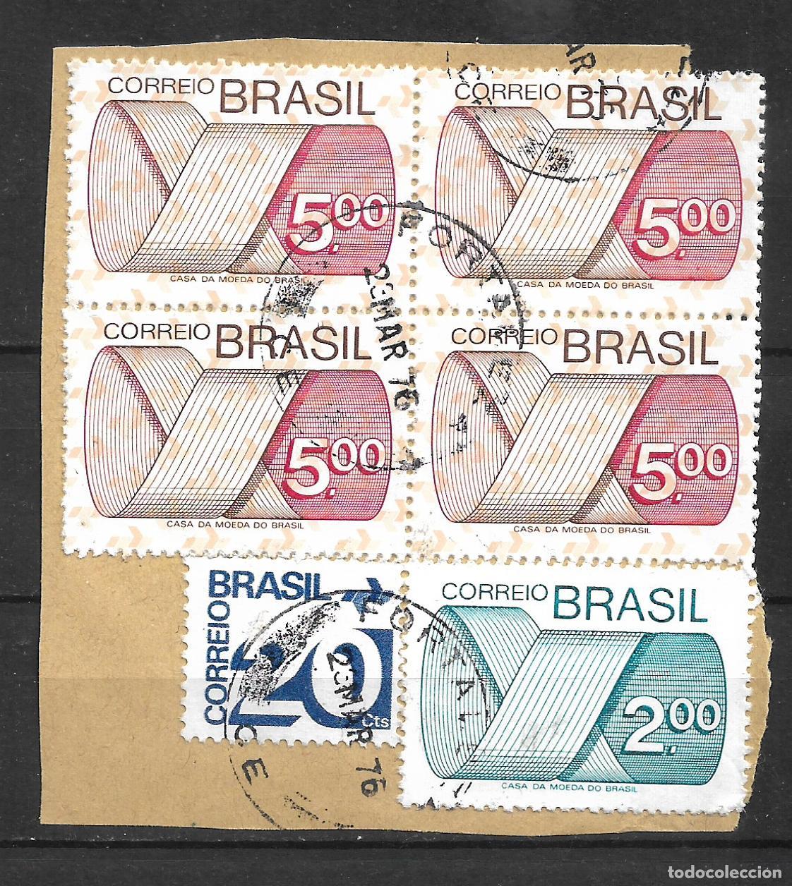Sellos: brasil 1972-75 sellos usado - 32/2