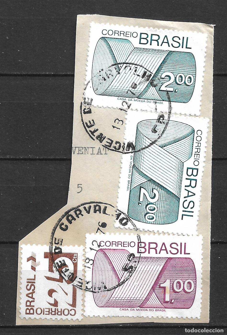 Sellos: brasil 1972-75 sellos usado - 32/2