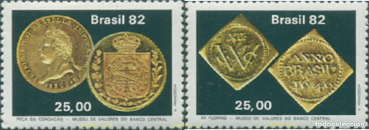 Sellos: 294032 MNH BRASIL 1982 MONEDAS DEL BRASIL