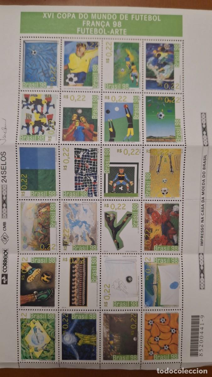 Briefmarken: HB444 HOJITAS BLOQUE de BRASIL en NUEVO ideal para tematicas (leer descripcion)