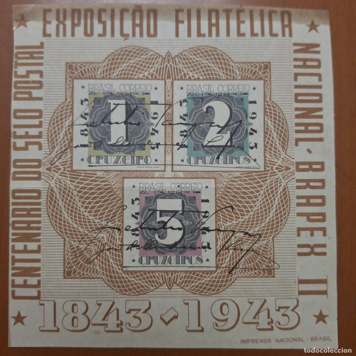 Timbres: HB445 HOJITAS BLOQUE de BRASIL en NUEVO ideal para tematicas (leer descripcion)