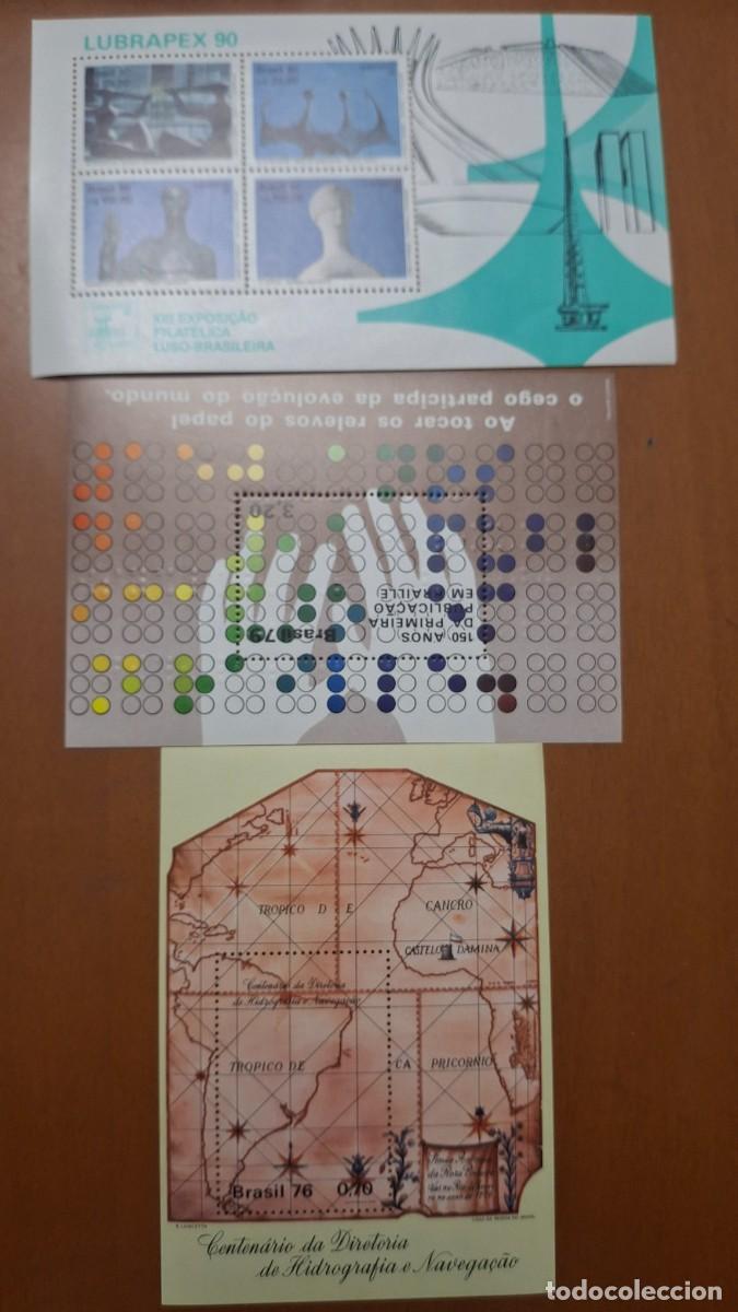 Francobolli: HB449 HOJITAS BLOQUE de BRASIL en NUEVO ideal para tematicas (leer descripcion)