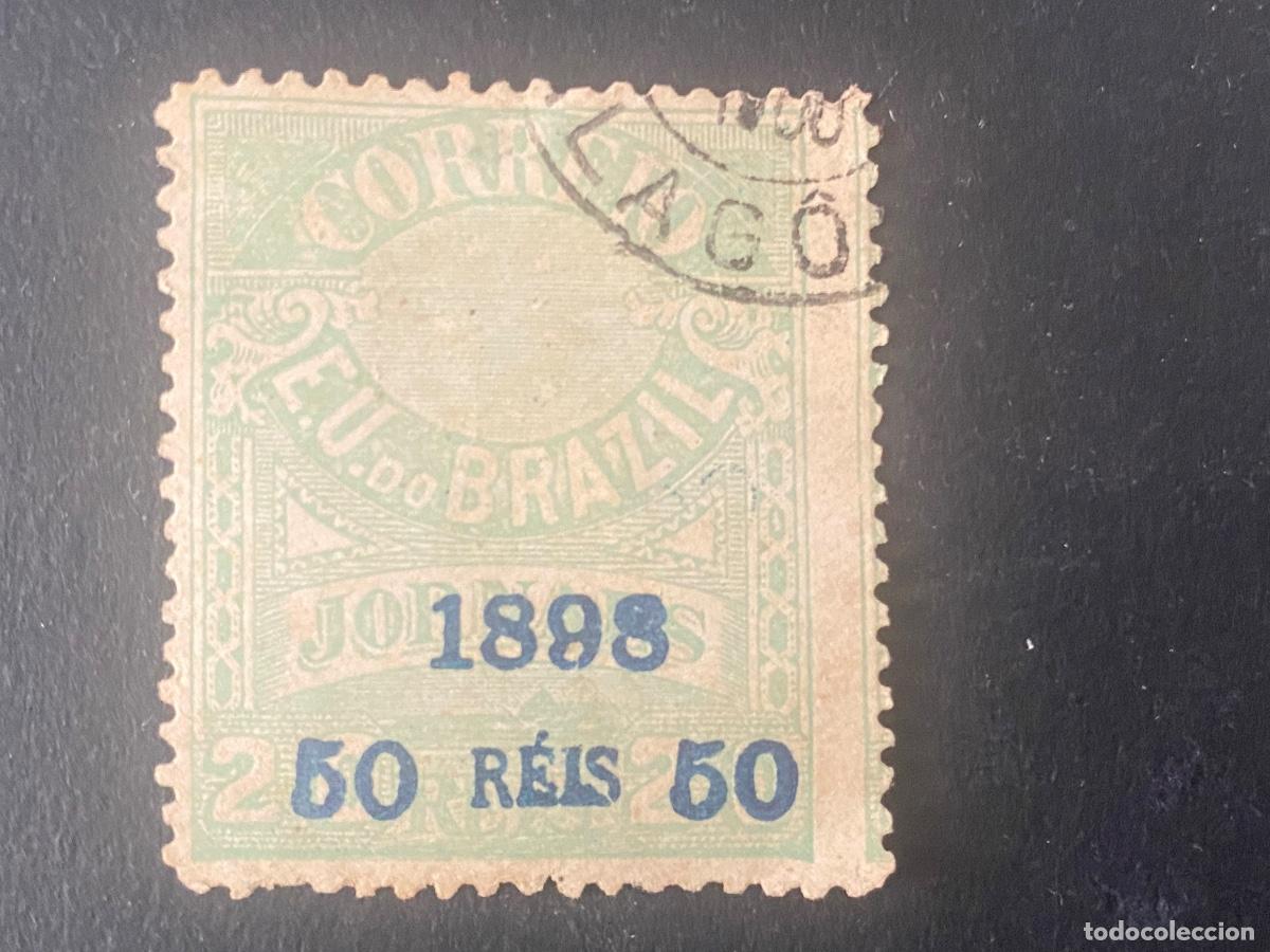 Selos: Brasil 1898 sello antiguo