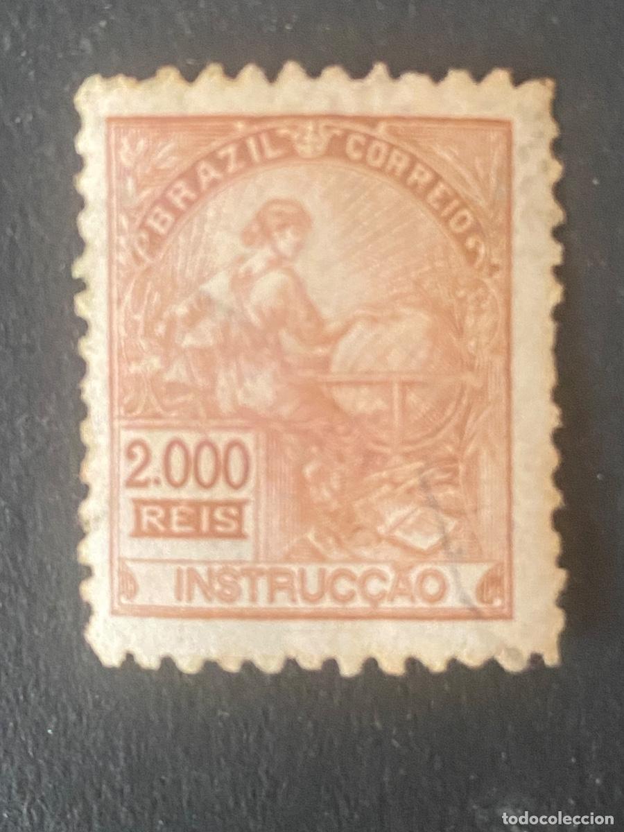 Sellos: Brasil 1918 sello antiguo - Foto 1