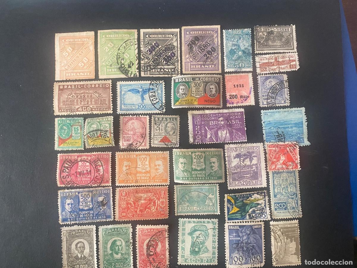 Timbres: Brasil, sellos antiguos