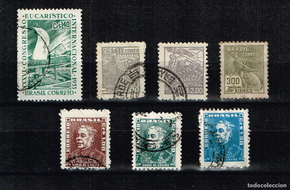 Sellos: Lote Sellos Brasil Usado - Foto 1