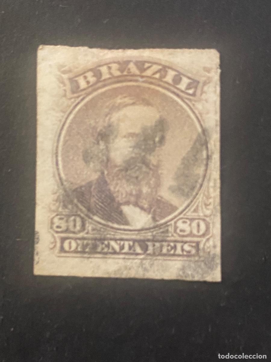 Selos: Brasil 1876 sello antiguo