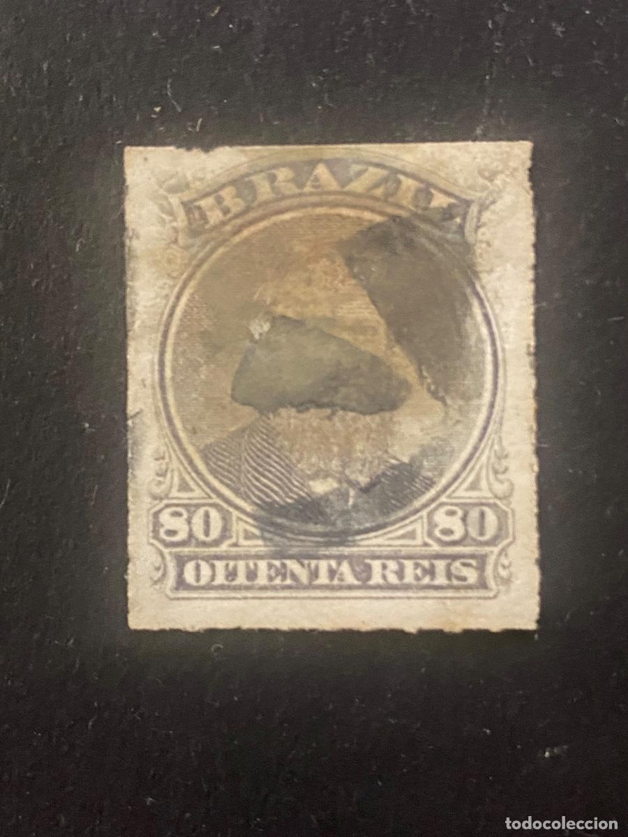 Francobolli: Brasil 1876 sello antiguo
