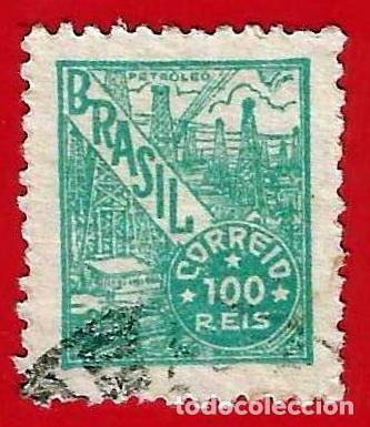 Stamps: Brasil. 1941. Scott # 515. Industria petrolifera