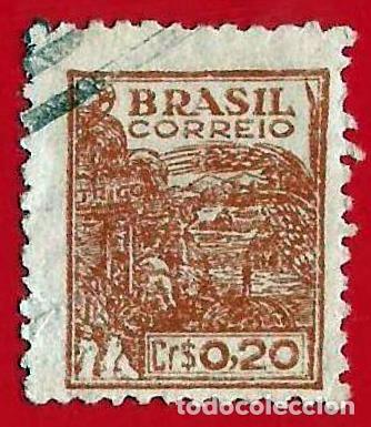 Timbres: Brasil. 1947. Scott # 659. Agricultura. Trigo