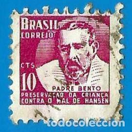 Stamps: Brasil. 1961. Scott # RA8. Lucha contra la Lepra. Padre Bento