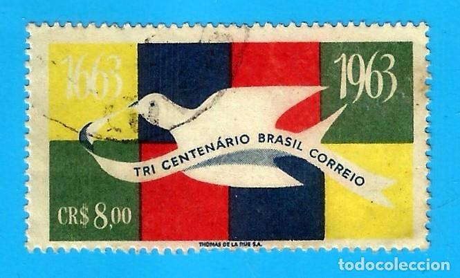 Stamps: Brasil. 1963. Scott # 950. Tricentenario Correos