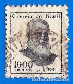 Timbres: Brasil. 1966. Scott # 992A. Don Pedro II