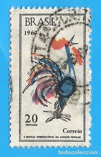 Timbres: Brasil. 1967. Scott # 1061. Festival de Cancion Popular