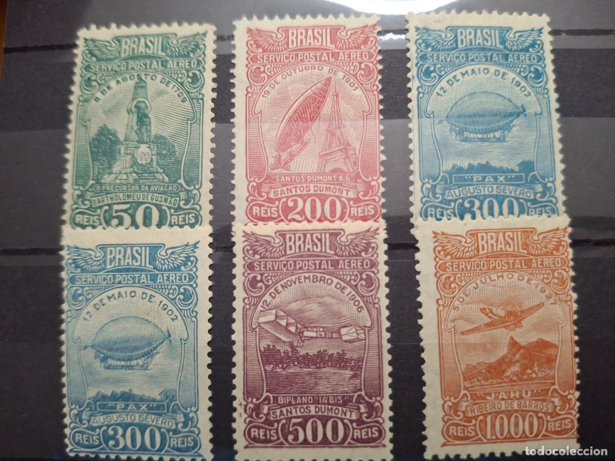 Francobolli: HB1639 GRANDES SERIES MUNDIALES sellos en NUEVO* BRASIL a&ntilde;o 1929 aereos 1000 REIS