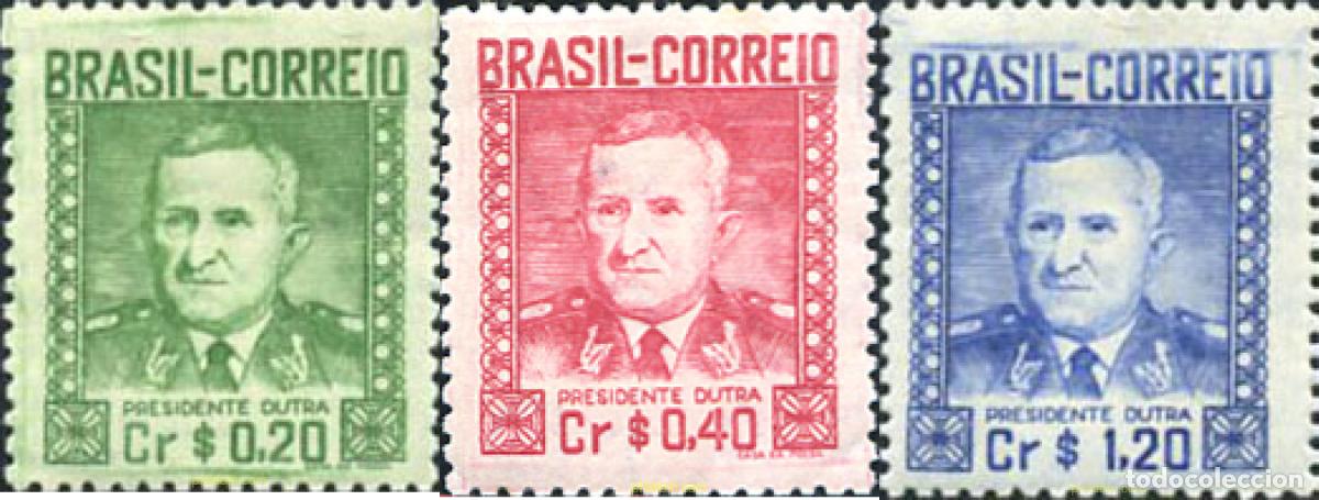 Stamps: 796762 MNH BRASIL 1947 PRESIDENTE E.G.DUTRA