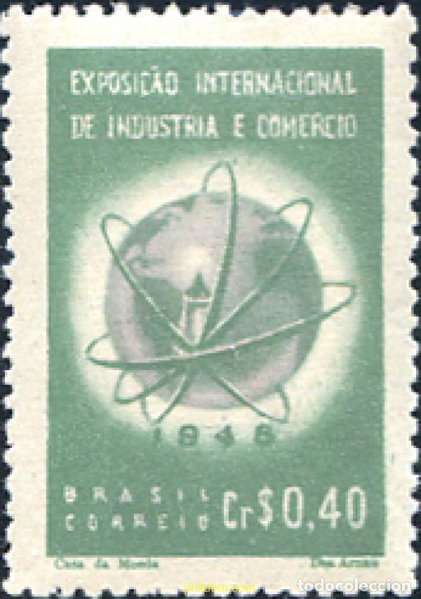 Timbres: 796785 HINGED BRASIL 1948 INTERNACIONALE EXPOSICION DE COMERCIO Y INDUSTRIA,PETROPOLIS