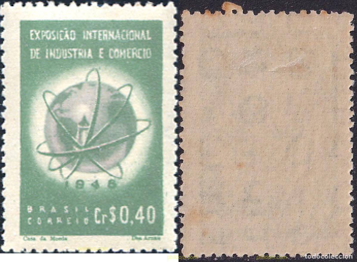 Timbres: 796786 HINGED BRASIL 1948 INTERNACIONALE EXPOSICION DE COMERCIO Y INDUSTRIA,PETROPOLIS