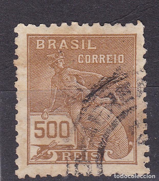 Timbres: Brasil. Antiguo sello filatelia