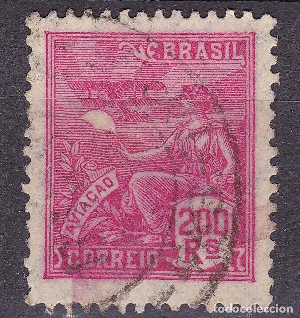 Timbres: Brasil. Antiguo sello filatelia