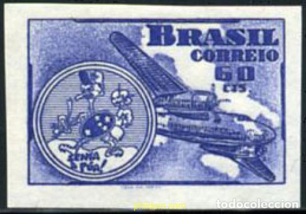 Sellos: 797287 MNH BRASIL 1949 FUERZAS AEREAS DE BRASIL